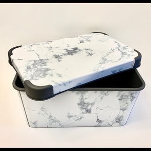 MODERN HOUSEHOLD MARBLE STORAGE ORGANIZER